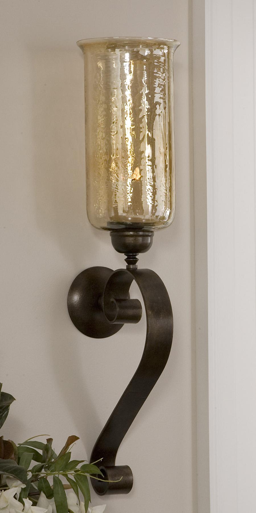 Uttermost Accessories Joselyn Candle Wall Sconce Sheely's Furniture